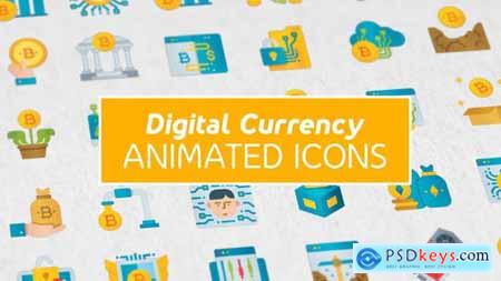 Digital Currency Modern Flat Animated Icons 26851058