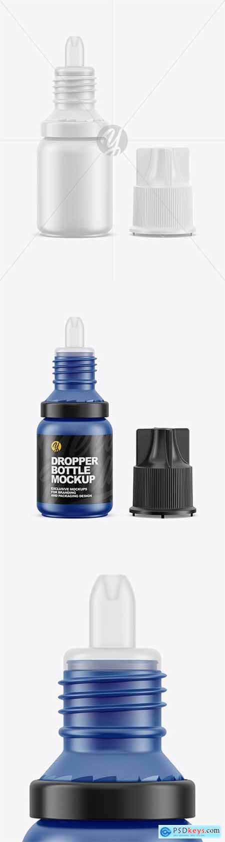 10ml Matte Dropper Bottle Mockup 60799