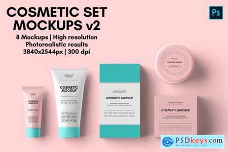 Cosmetic Set Mockups v2 - 8 views 4672660