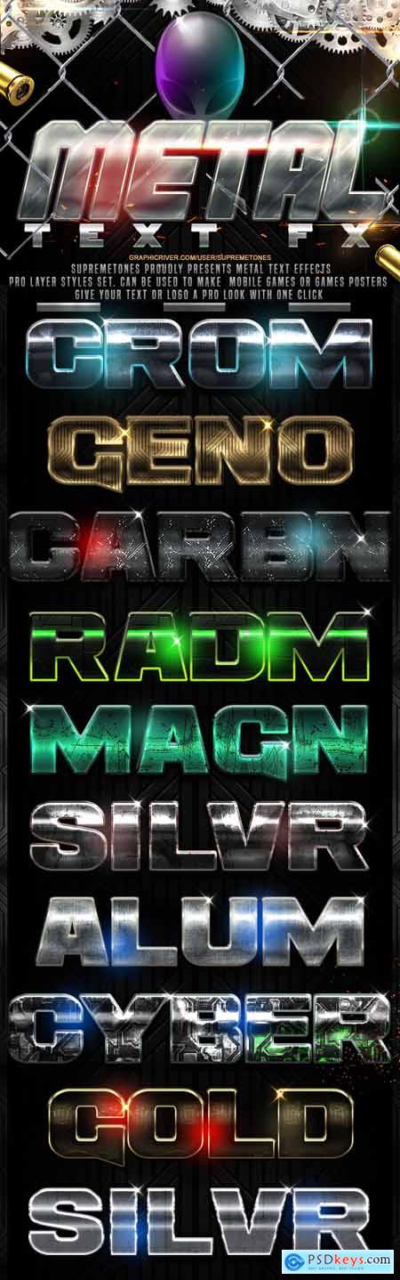 Metal Photoshop Text Effects 26266957