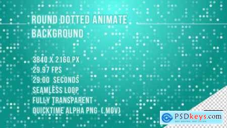Round Dotted Animate overlay Background 19901530