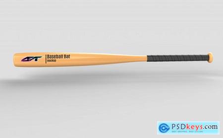 Baseball bat mockup Premium Psd