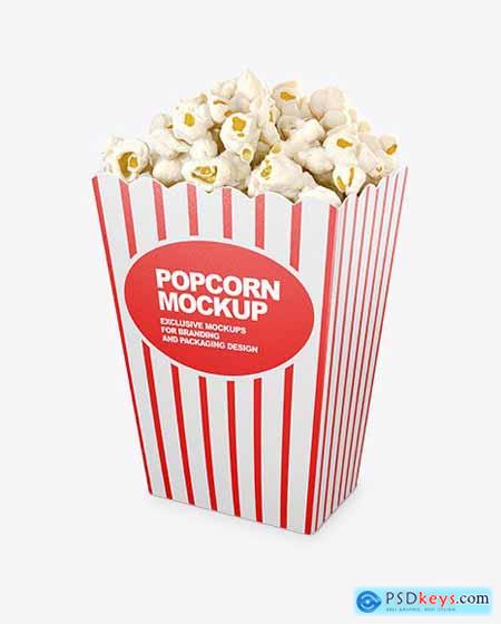 Download Popcorn Bag Mockup - Half Side View 61737 » Free Download ...