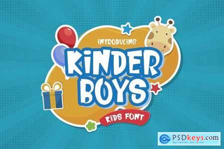 Kinder Boys - Playful Font 5039411