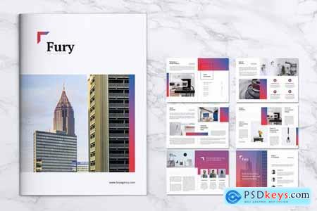 FURY Creative Agency Company Profile Brochures