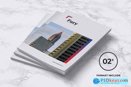 FURY Creative Agency Company Profile Brochures