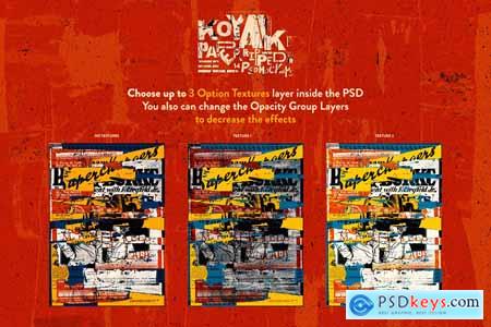 Koyak- 14 PSD Paper Ripped Mockups 4942136