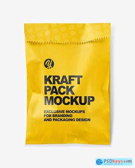 Download Kraft Snack Package Mockup 62145 » Free Download Photoshop Vector Stock image Via Torrent ...