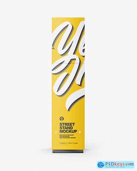 Stand With Poster Mockup 61747