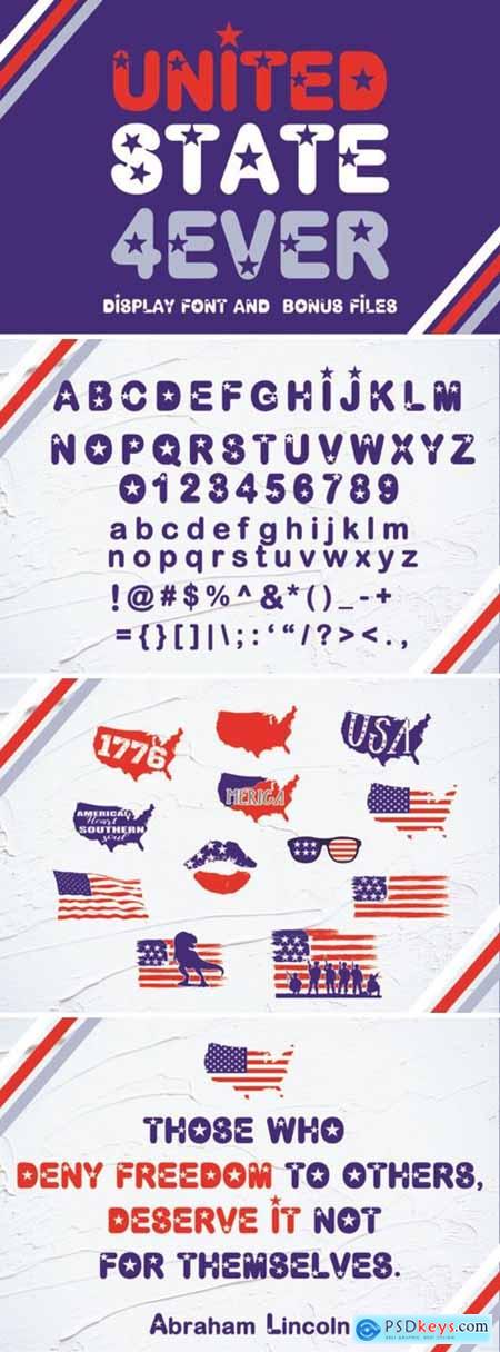 United State 4 Ever Font