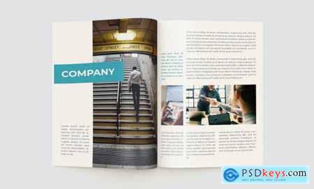 Blue Corporate Brochure
