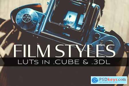 3d LUTs Film Styles 5027768