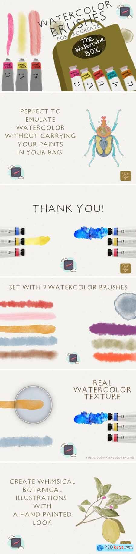 The Procreate Watercolor Box 4406653