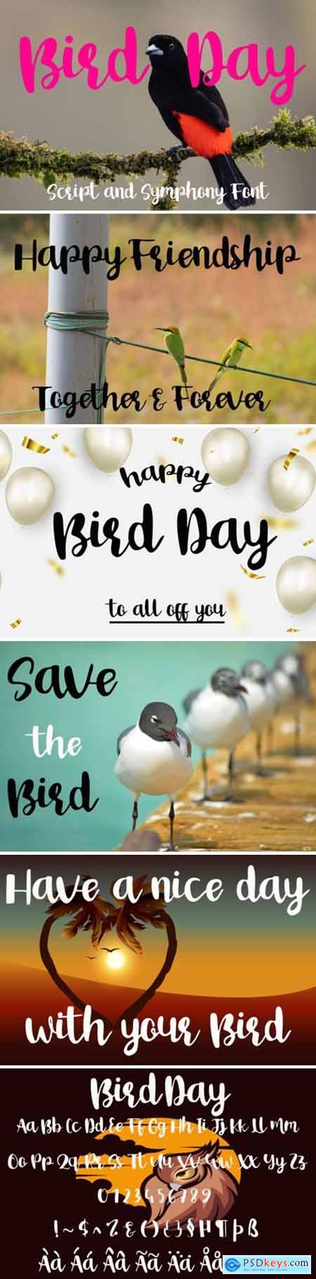 Bird Day Font