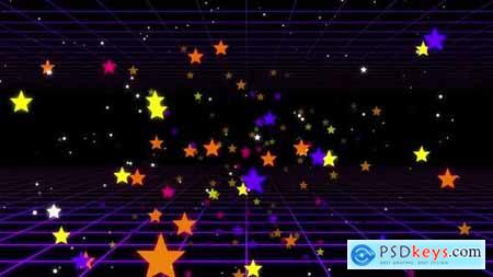 Colorful Stars Tunnel 01 Hd 27129161