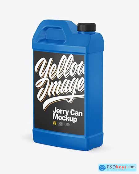 Plastic Jerry Can Mockup 62012