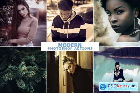 4 IN 1 Photoshop Actions Bundle 4671252