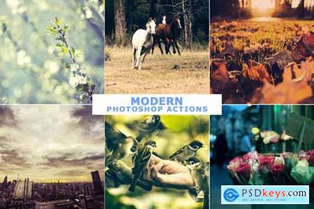 4 IN 1 Photoshop Actions Bundle 4671252