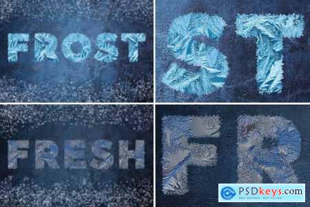Frost Actions Styles Brushes For Ps 4603626