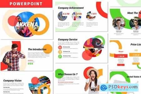 Akkena - Business Powerpoint Template
