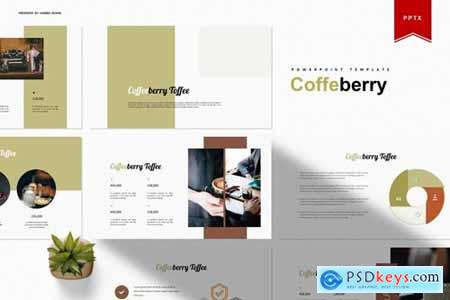 Coffeberry Powerpoint, Keynote and Google Slides Templates