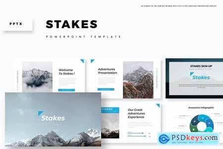 Stakes Powerpoint, Keynote and Google Slides Templates