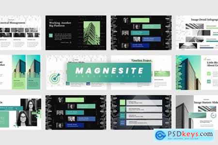 Magnesite - Pitch Deck Powerpoint, Keynote and Google Slides Templates