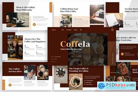 Coffela Powerpoint, Keynote and Google Slides Templates