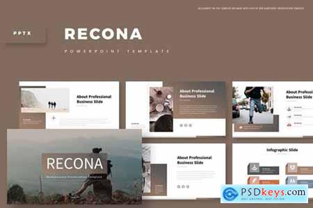 Recona Powerpoint, Keynote and Google Slides Templates