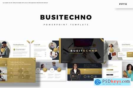 Busitechno Powerpoint, Keynote and Google Slides Templates