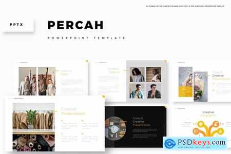 Percah Powerpoint, Keynote and Google Slides Templates