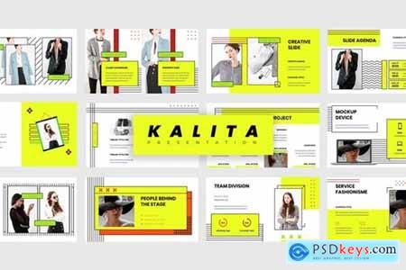 Kalita - Fashion Powerpoint, Keynote and Google Slides Templates