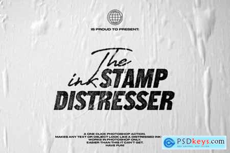 The Ink Stamp Distresser - One Click 4637254