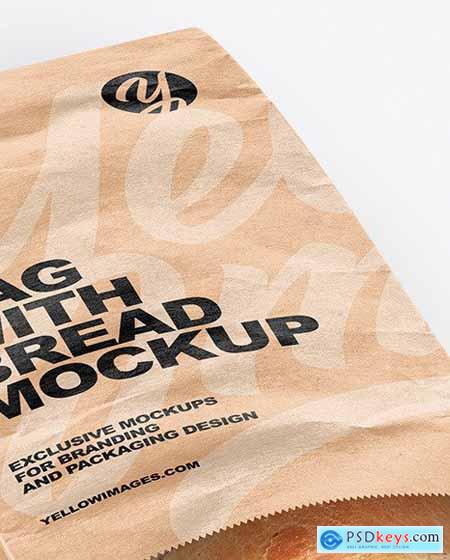 Download Paper Bag With Bread Mockup 62094 » Free Download ...