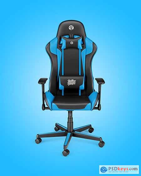 Gaming Chair Mockup - Front View 62156