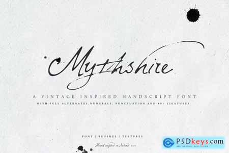 Mythshire vintage script + extras 4680216
