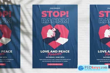 Stop Racism Flyer