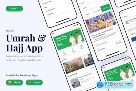 Umrah Hajj App Mobile Kit
