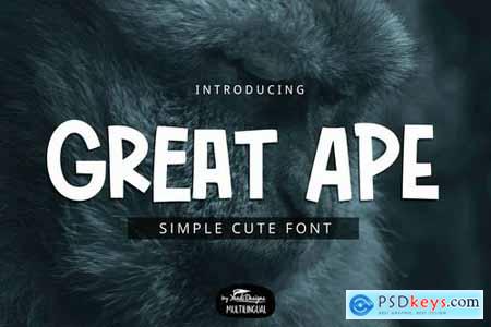 Great Ape Font