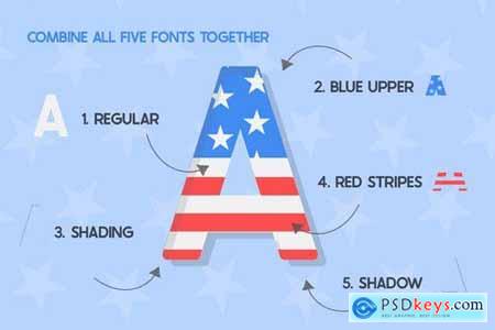 The USA Font Family