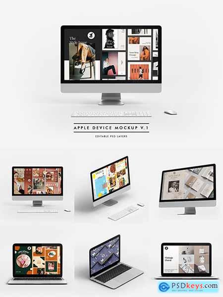 Download iMac and MacBook mockup and scene generator » Free ...