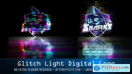 Glitch Light Digital Logo 26003571