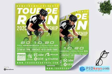 Tour de Raun Flyer - Race Poster RB