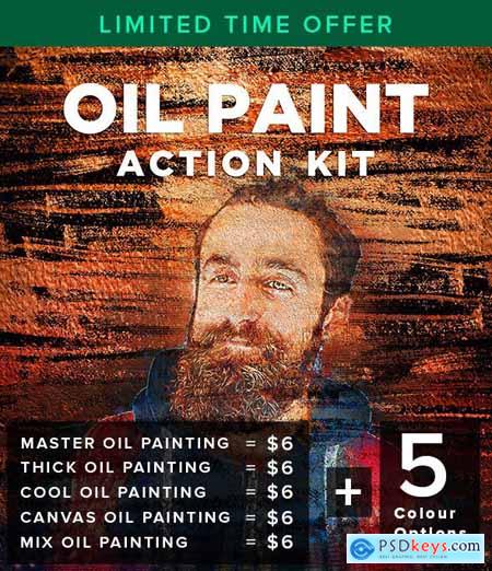 Oil Paint Action Kit 26847449