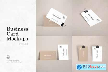 Business Card Mockups Vol.4 5038403