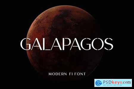 Galapagos Modern Font
