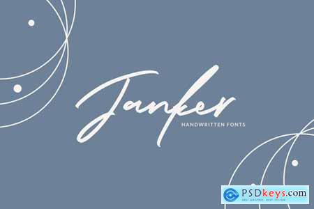 Janker - The Handwritten Fonts