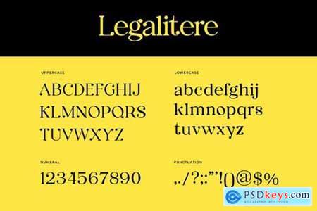 Legalitere Serif Font