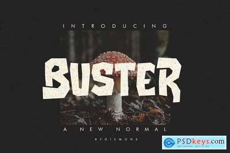 Buster Typeface