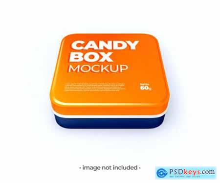 Candy box mockup
